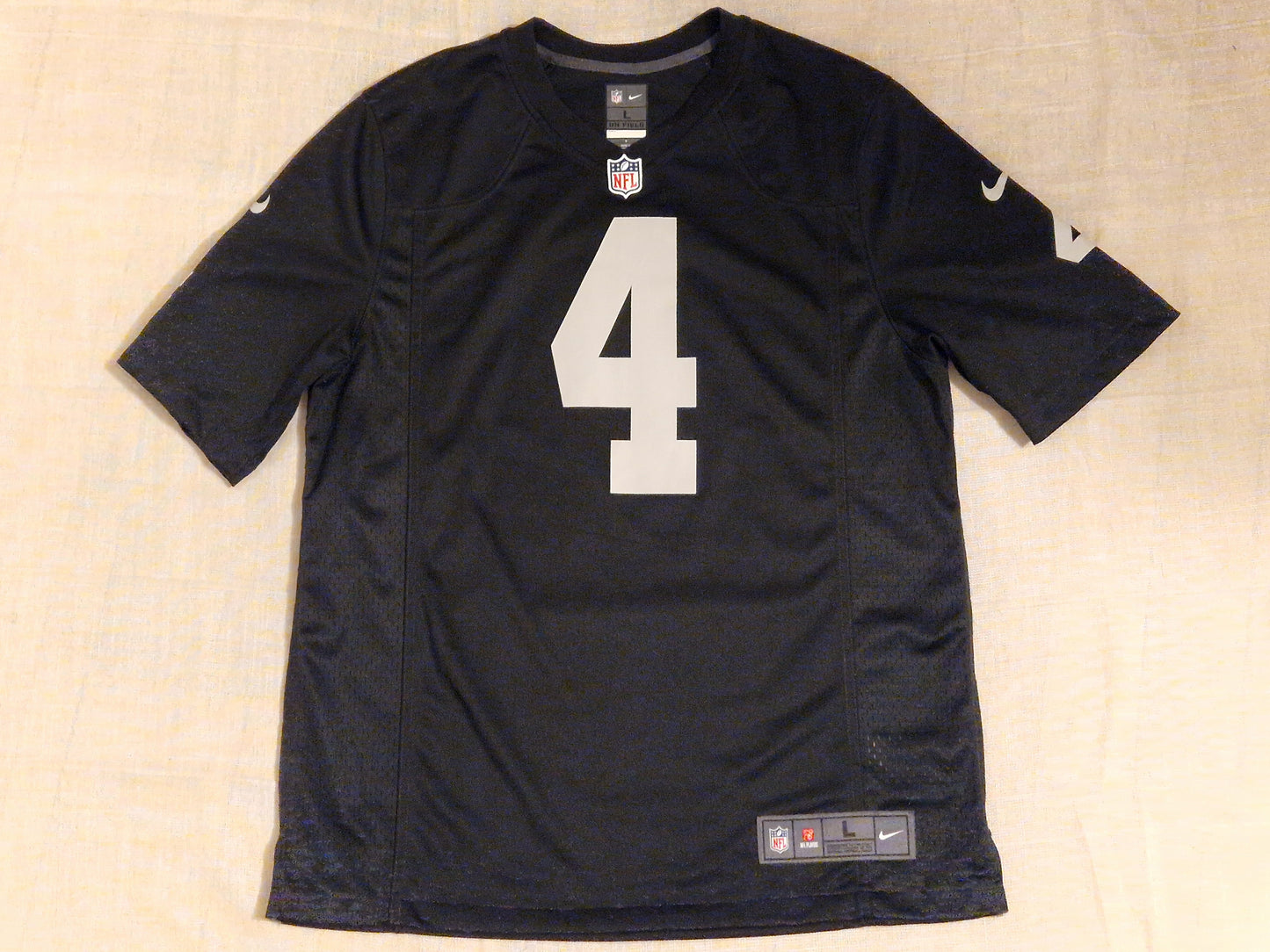 NFL Oakland Raiders Carr Jersey