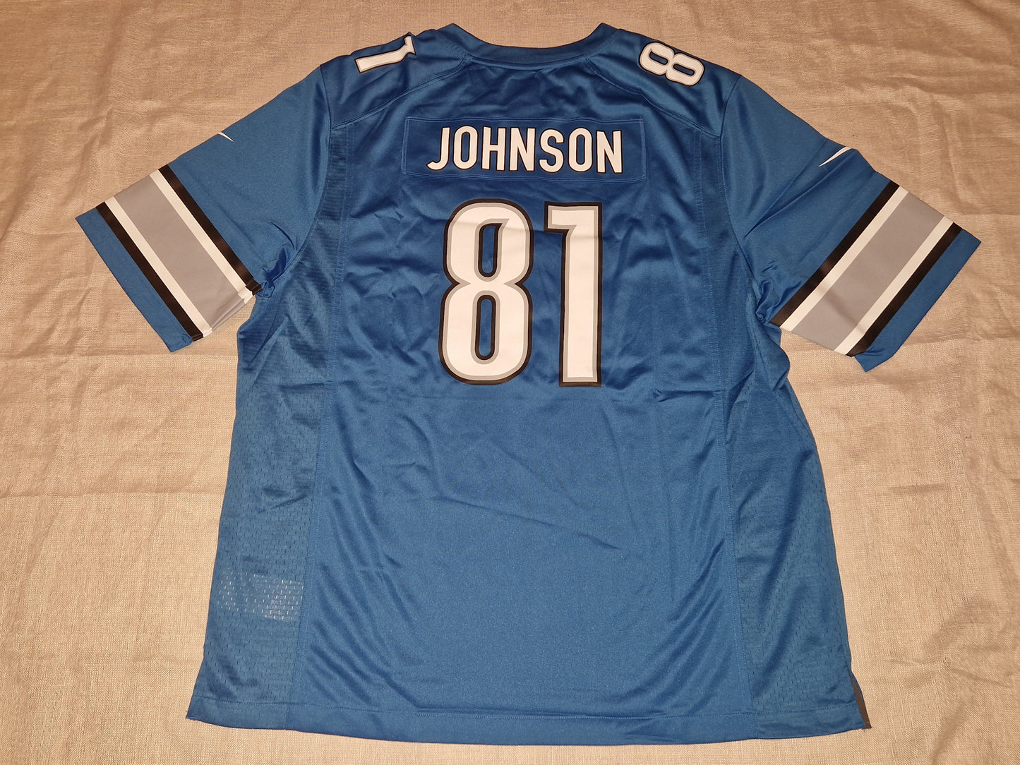NFL Detroit Lions Johnson Jersey