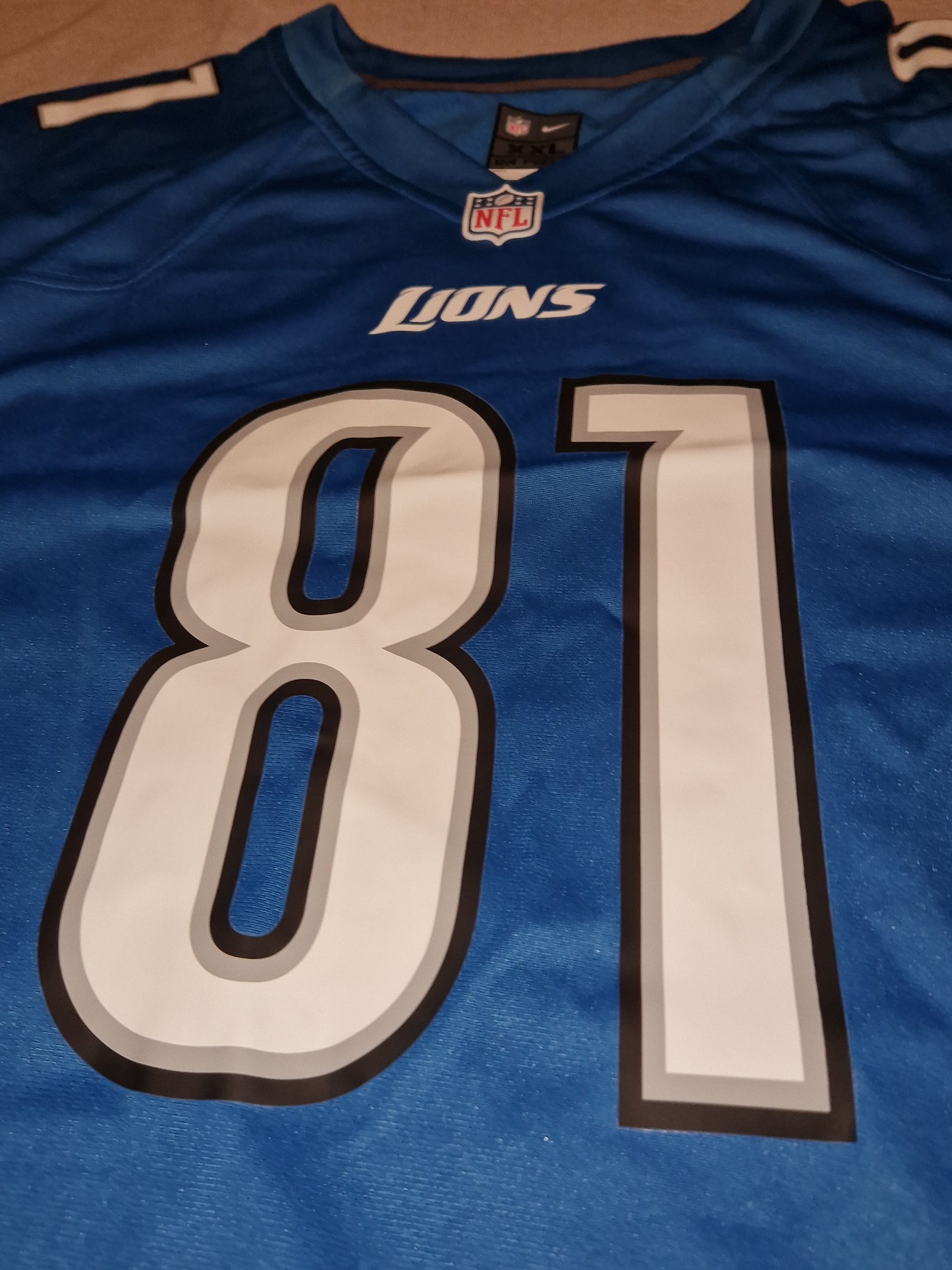 NFL Detroit Lions Johnson Jersey