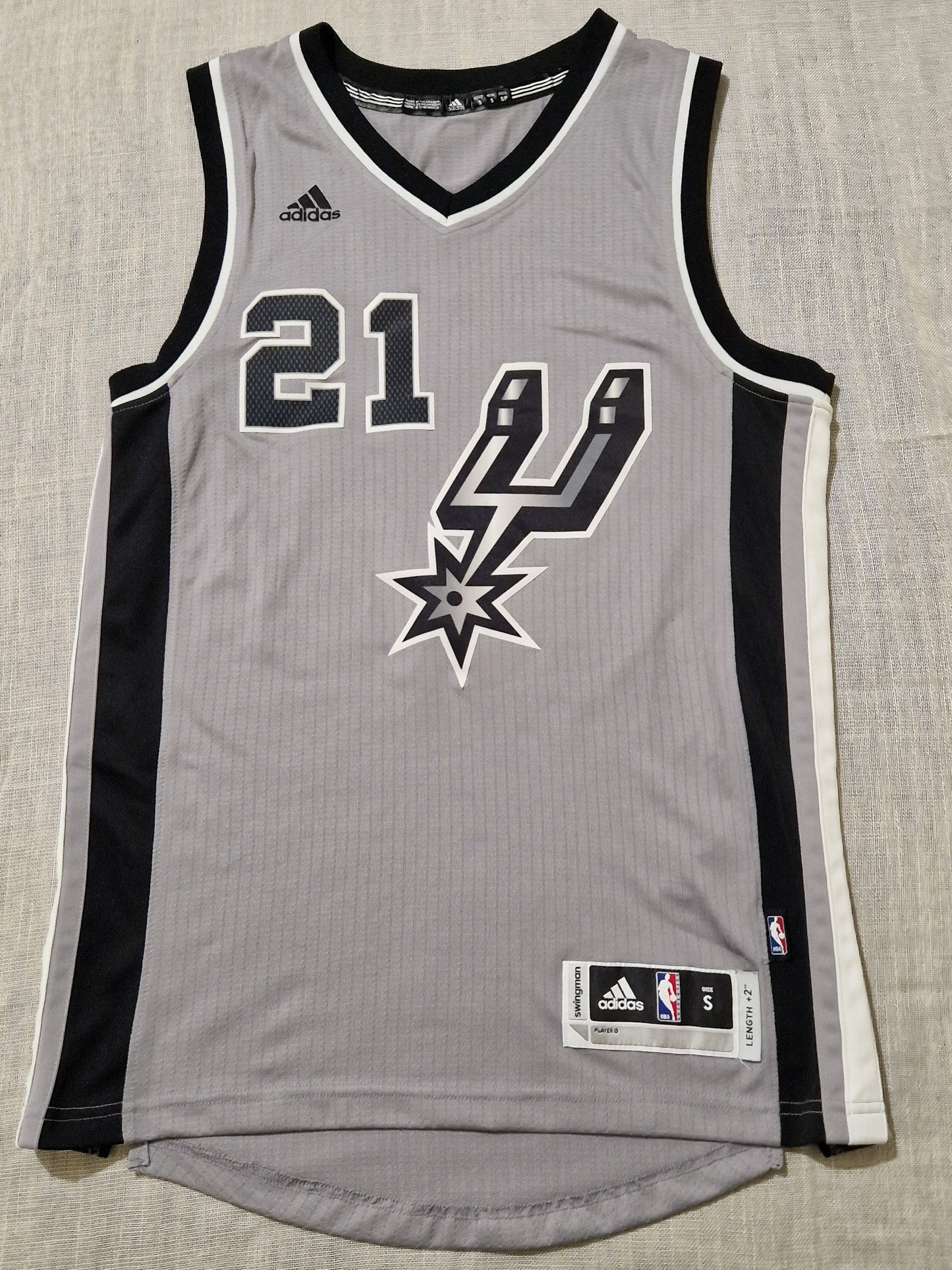 NBA San Antonio Spurs Tim Duncan Jersey