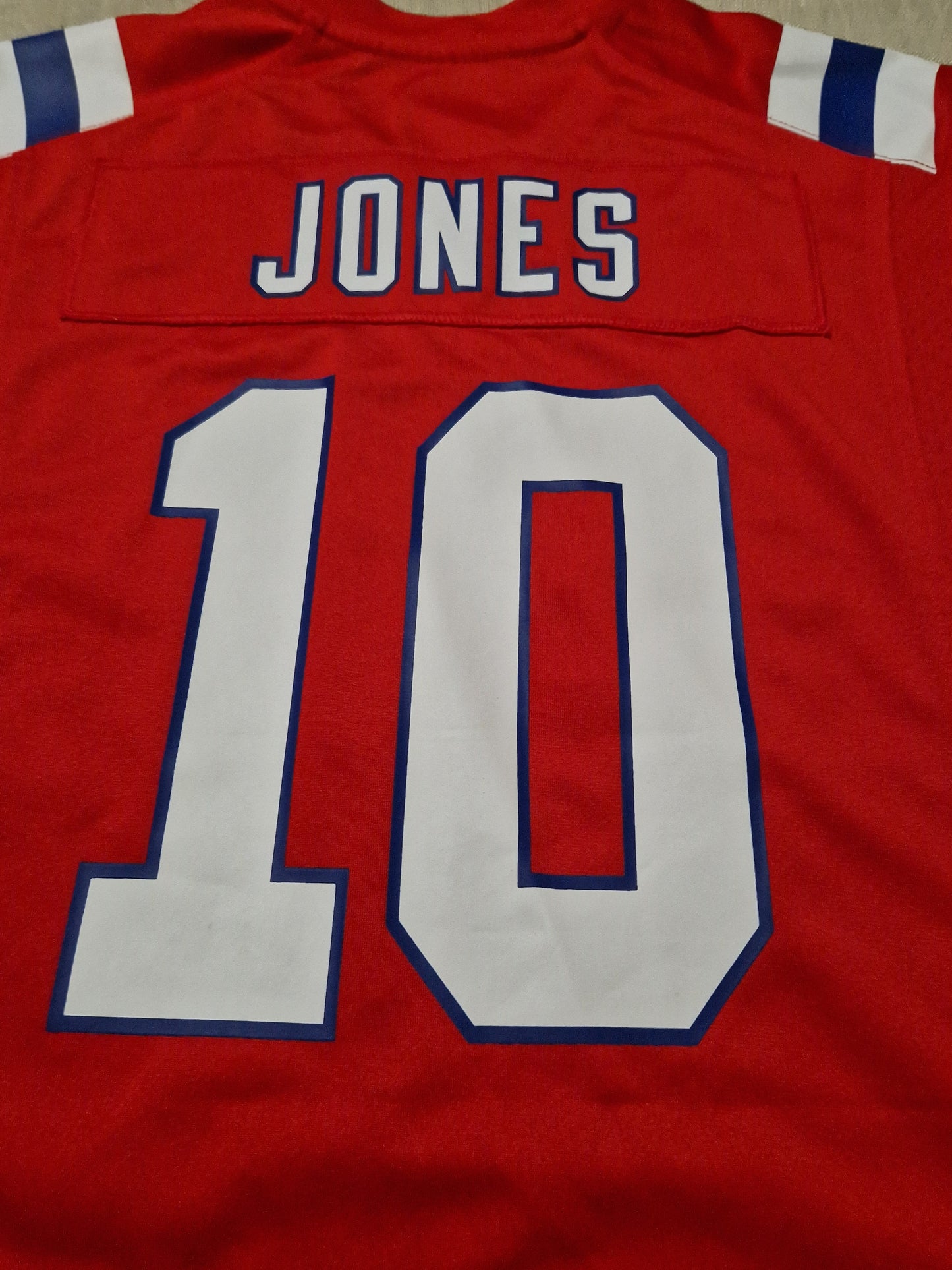 NFL New England Patriots Jones Jersey