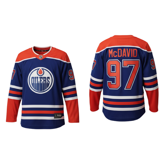 NHL Edmonton Oilers McDavid Jersey