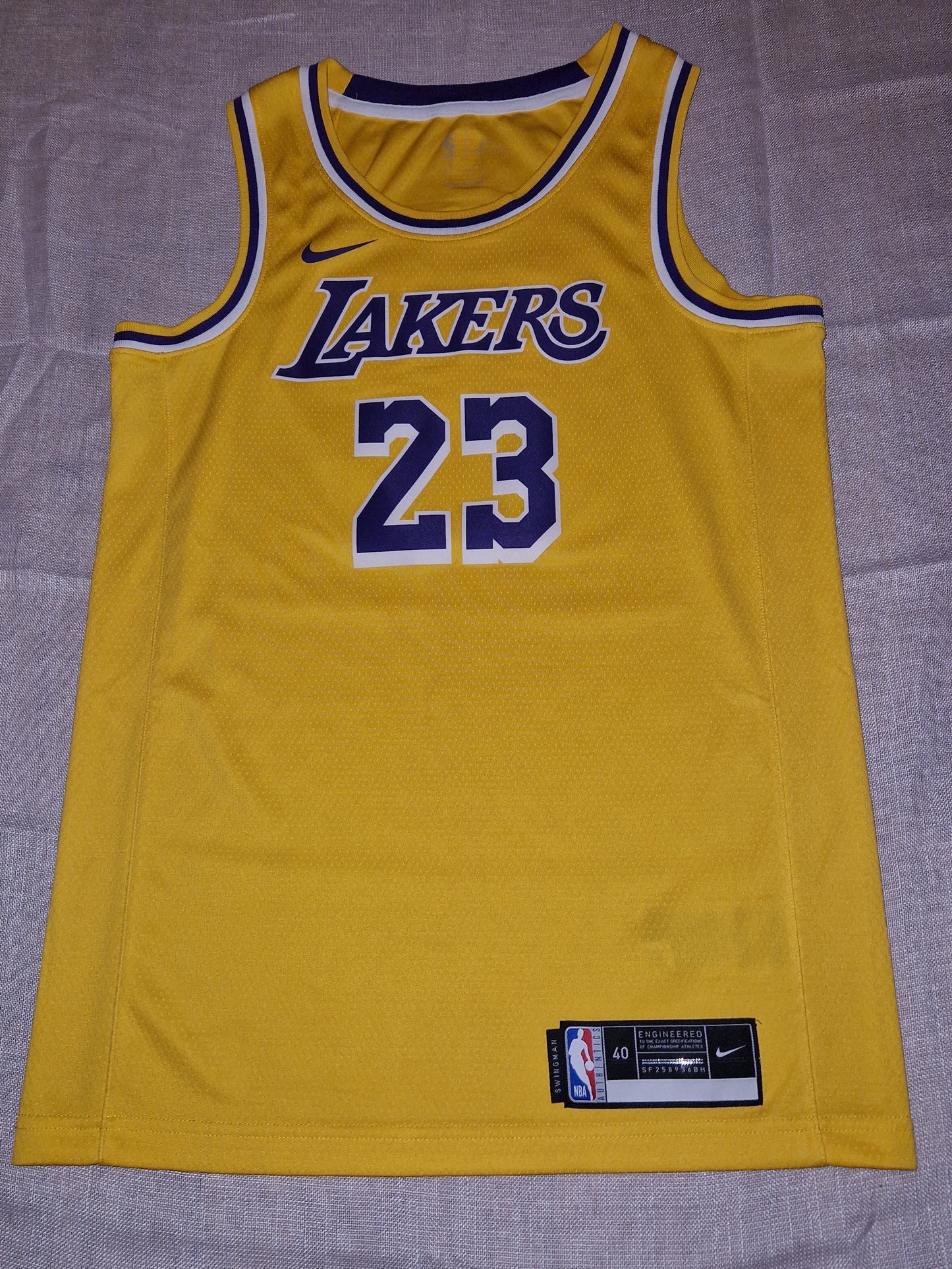 NBA LA Lakers LeBron James Jersey