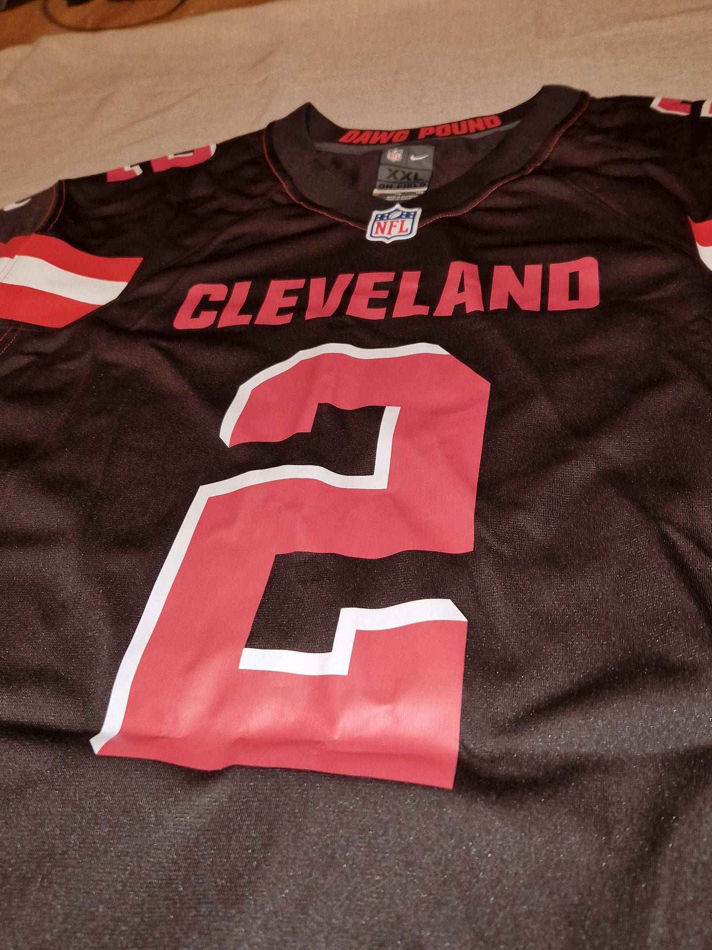 NFL Cleveland Browns Manziel Jersey