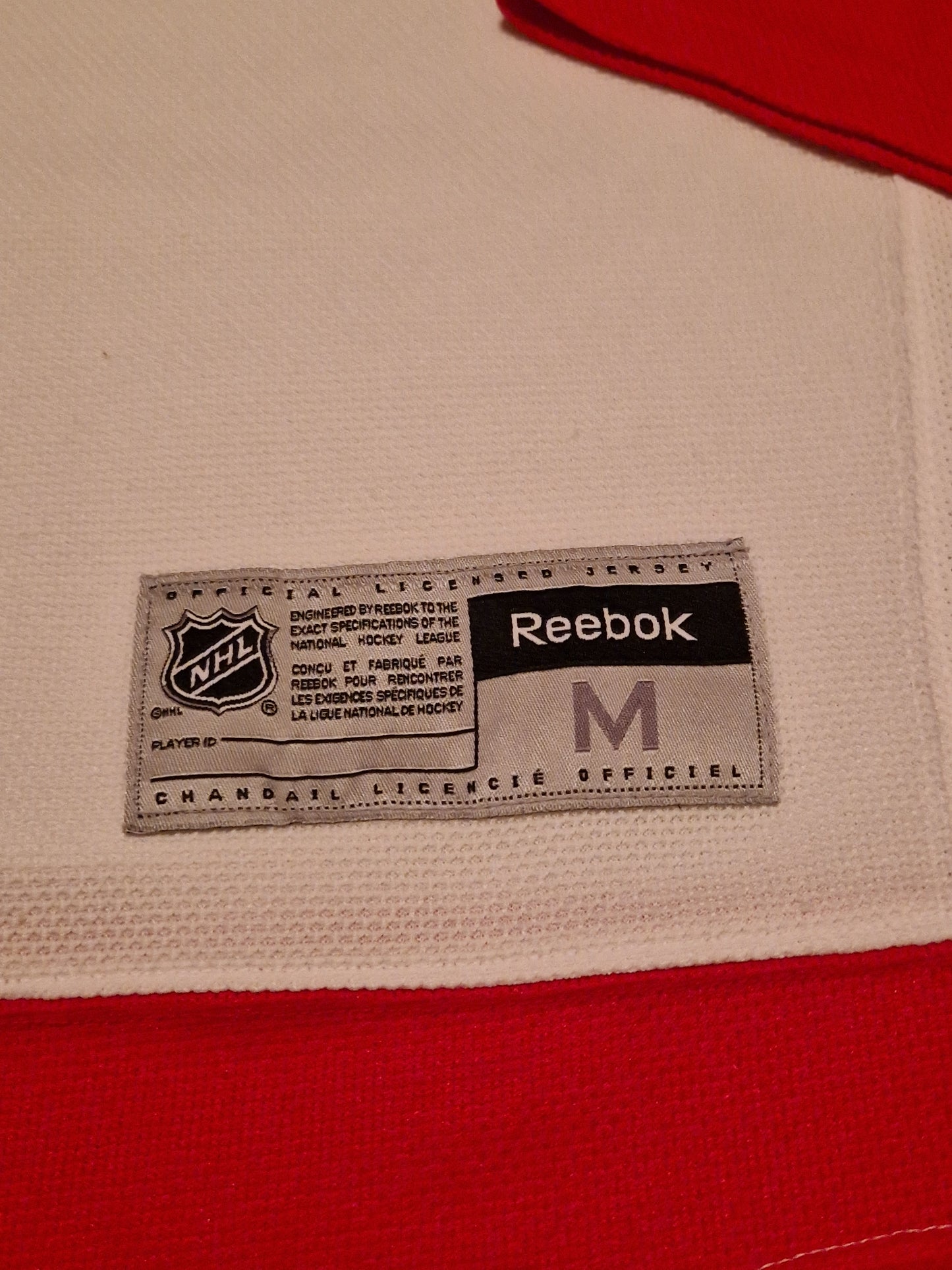 NHL Detroit Redwings Jersey