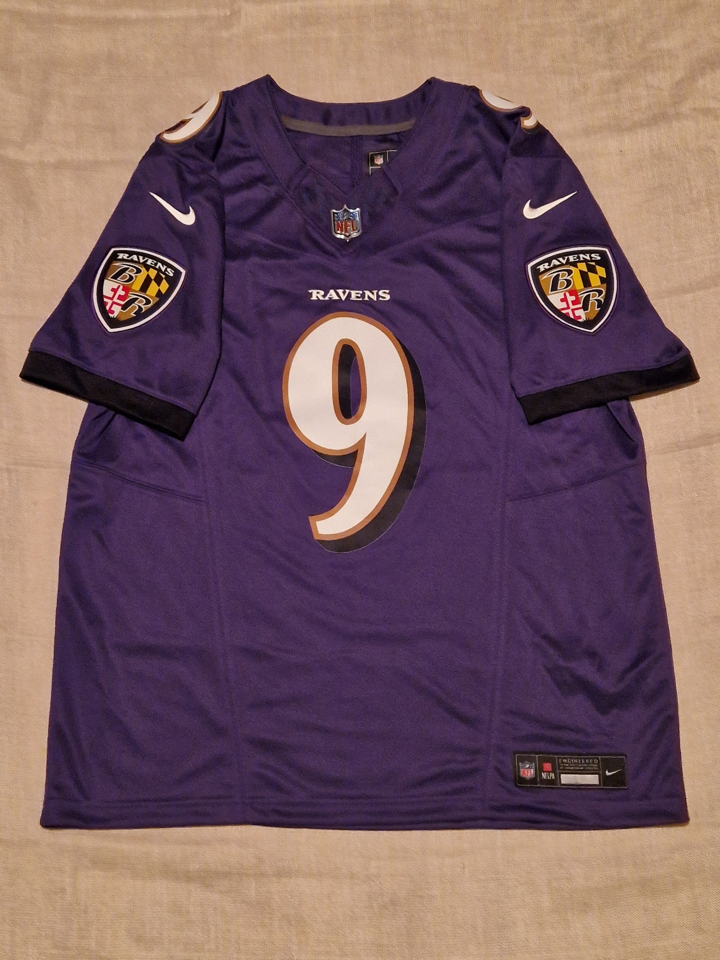NFL Baltimore Ravens Tucker Jersey