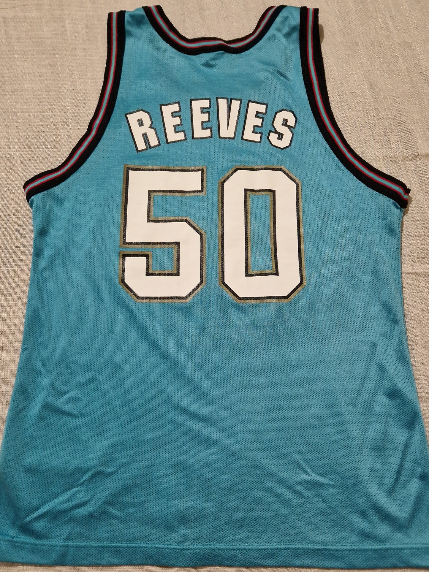 NBA Vancouver Grizzlies Reeves Jersey
