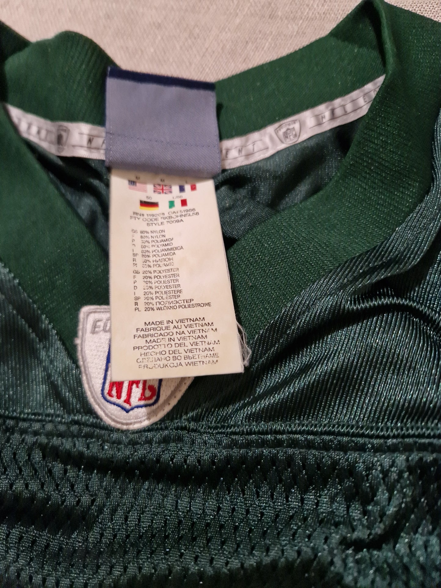 NFL New York Jets Pennington Jersey