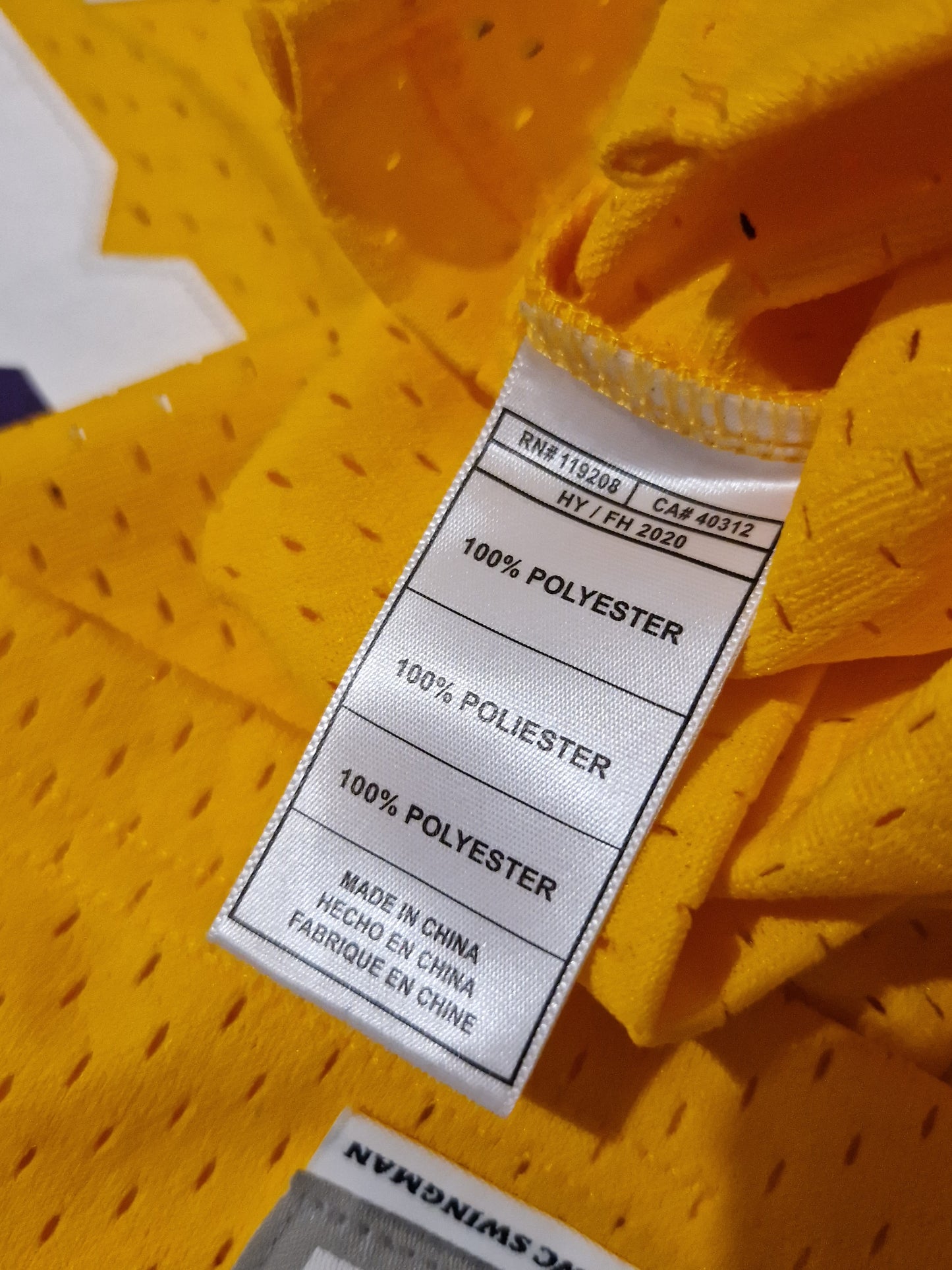 NBA LA Lakers Magic Johnson Jersey