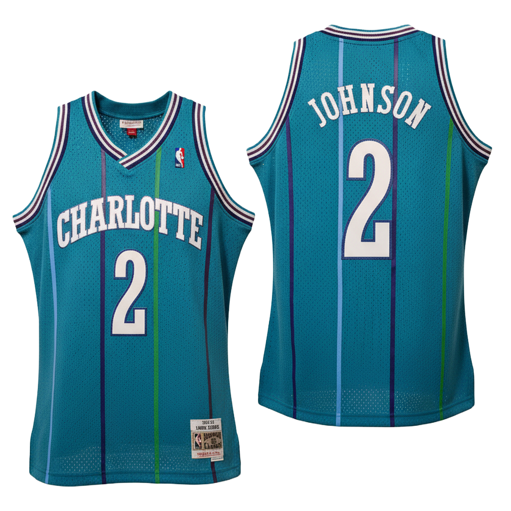 NBA Charlotte Hornets Larry Johnson Jersey