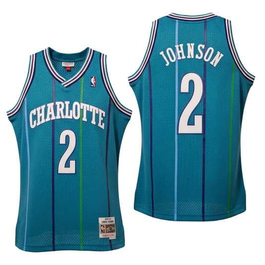 NBA Charlotte Hornets Larry Johnson Jersey