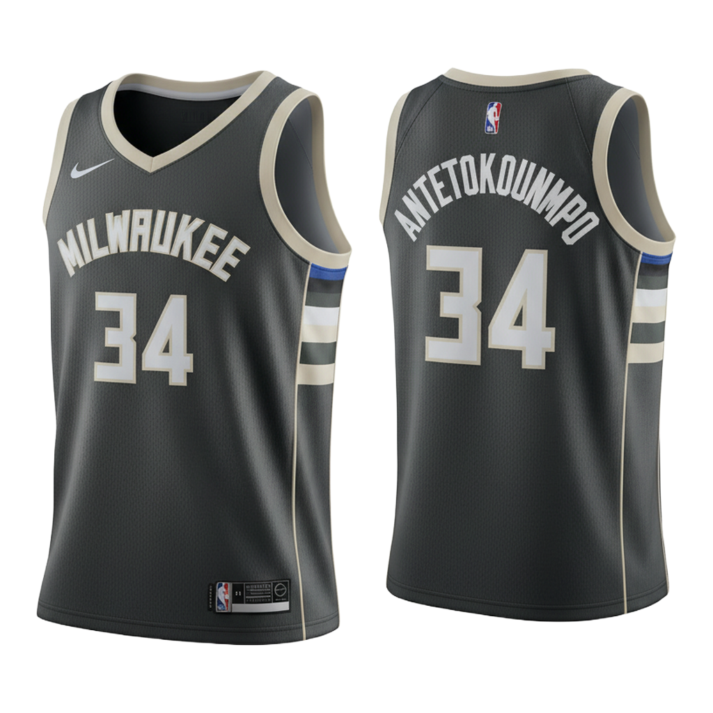 NBA Milwaukee Bucks Giannis Antetokounmpo Jersey