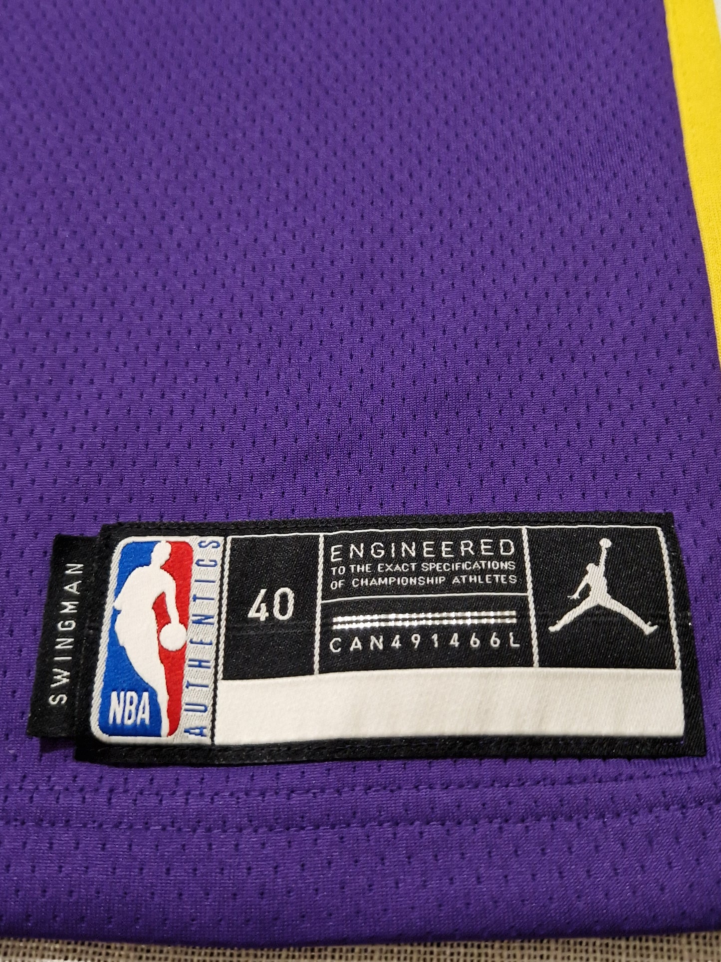 NBA LA Lakers LeBron James Jersey
