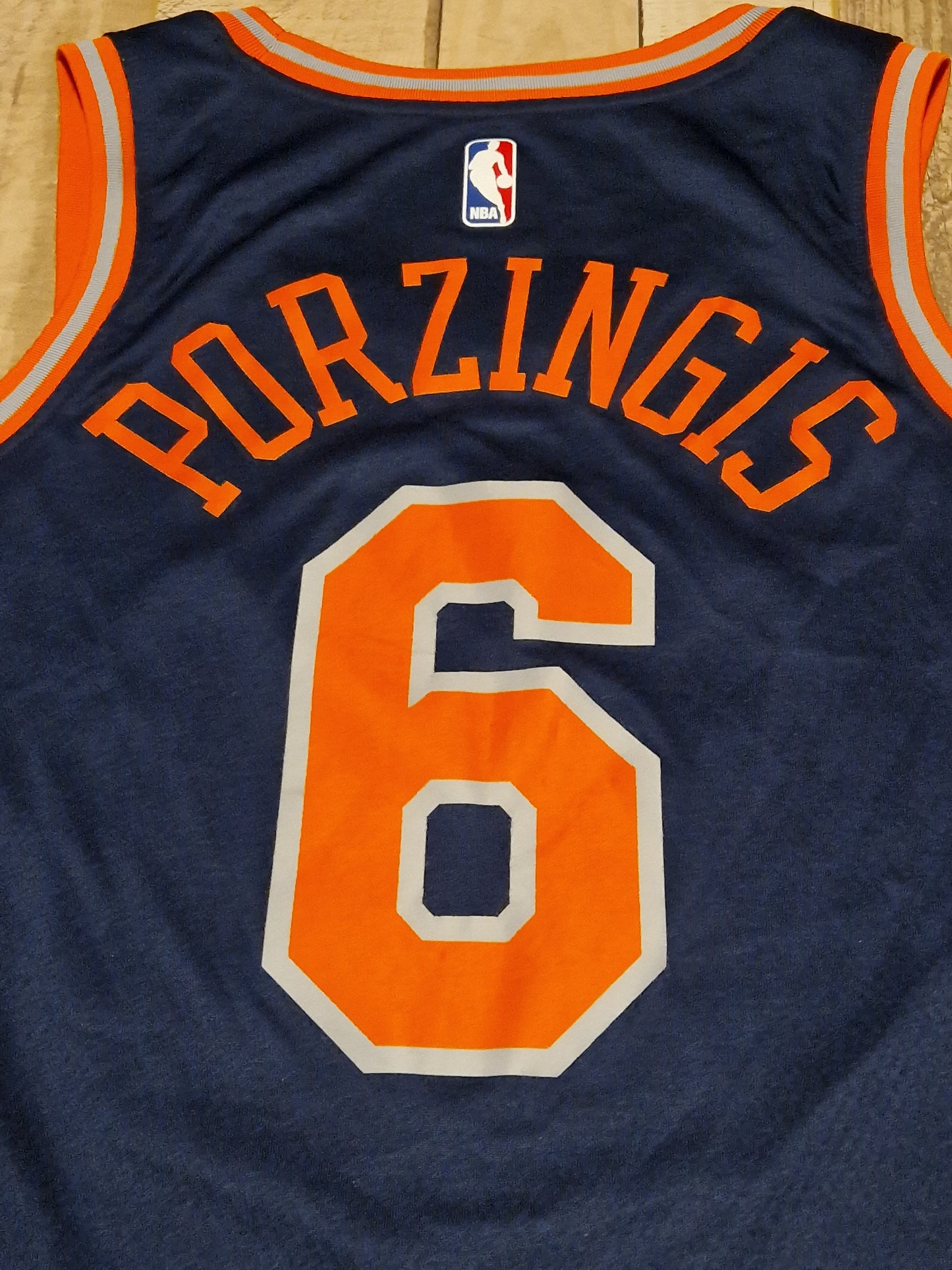 New York knicks Porzingis Jersey