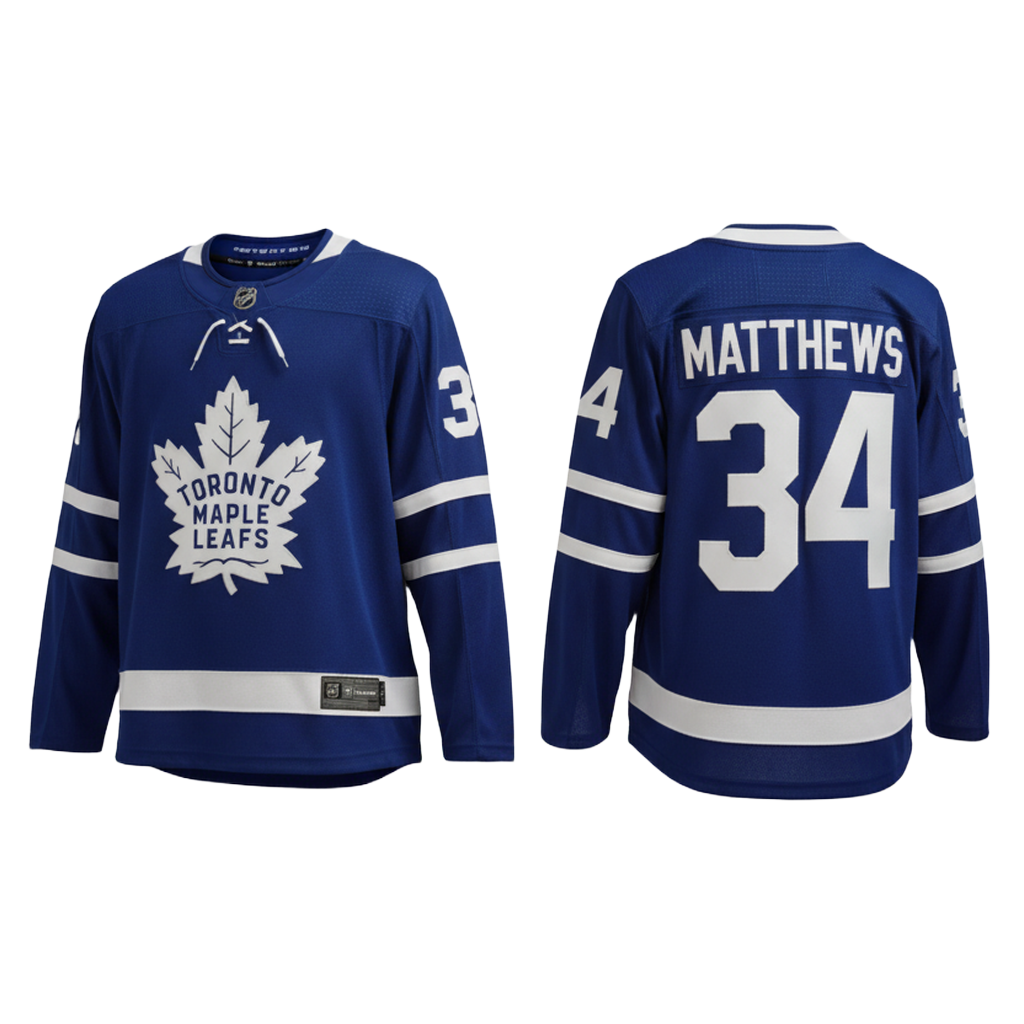 NHL Toronto Maple Leafs Matthews Jersey