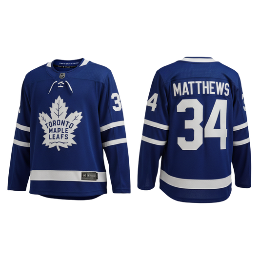NHL Toronto Maple Leafs Matthews Jersey