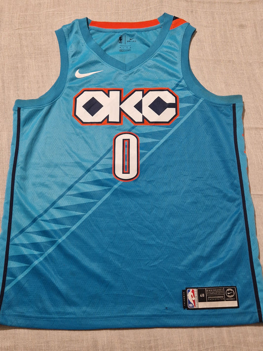 NBA Oklahoma City Thunder Westbrook Jersey