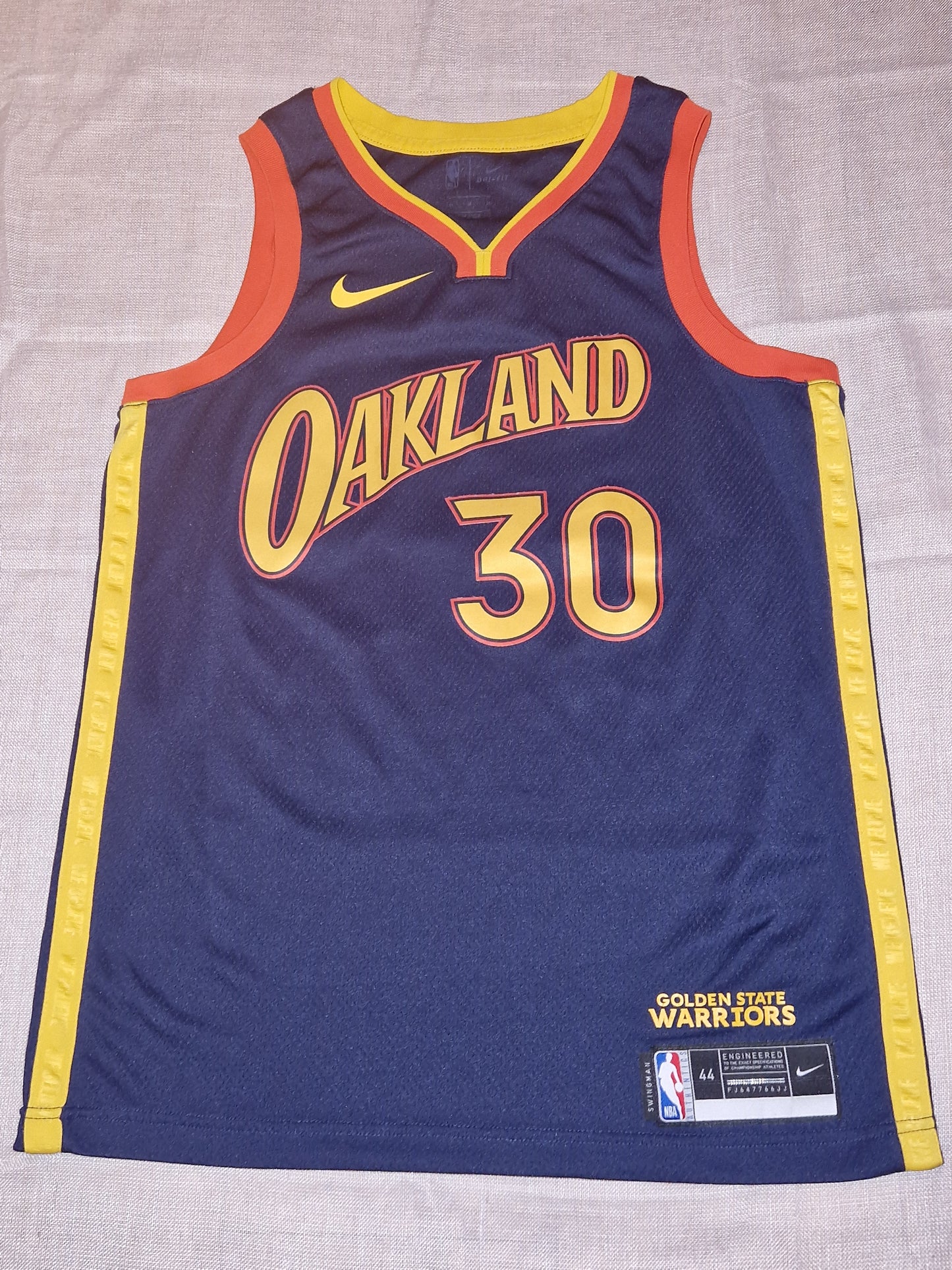 NBA Golden State Warriors Steph Curry Jersey