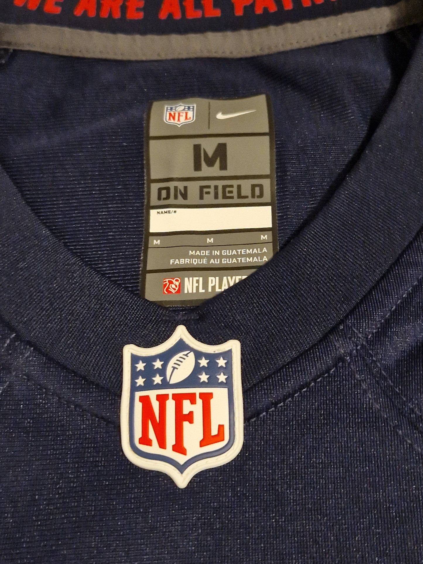 NFL New England Patriots Newton Jersey