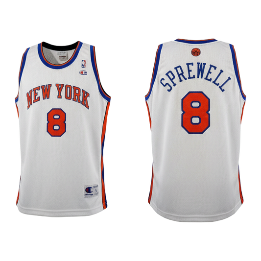 NBA New York Knicks Sprewell Jersey