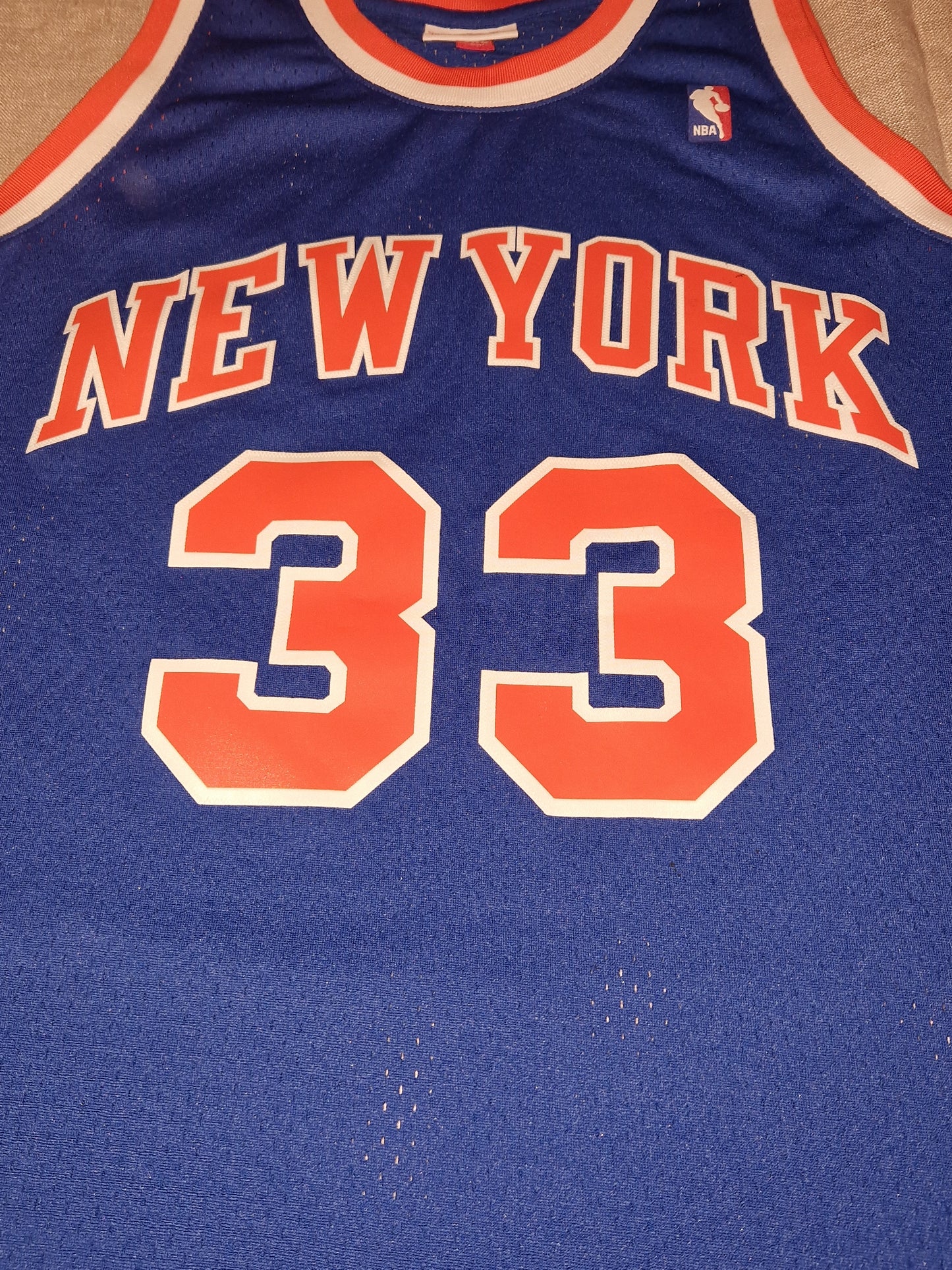 NBA New York Knicks Ewing Jersey
