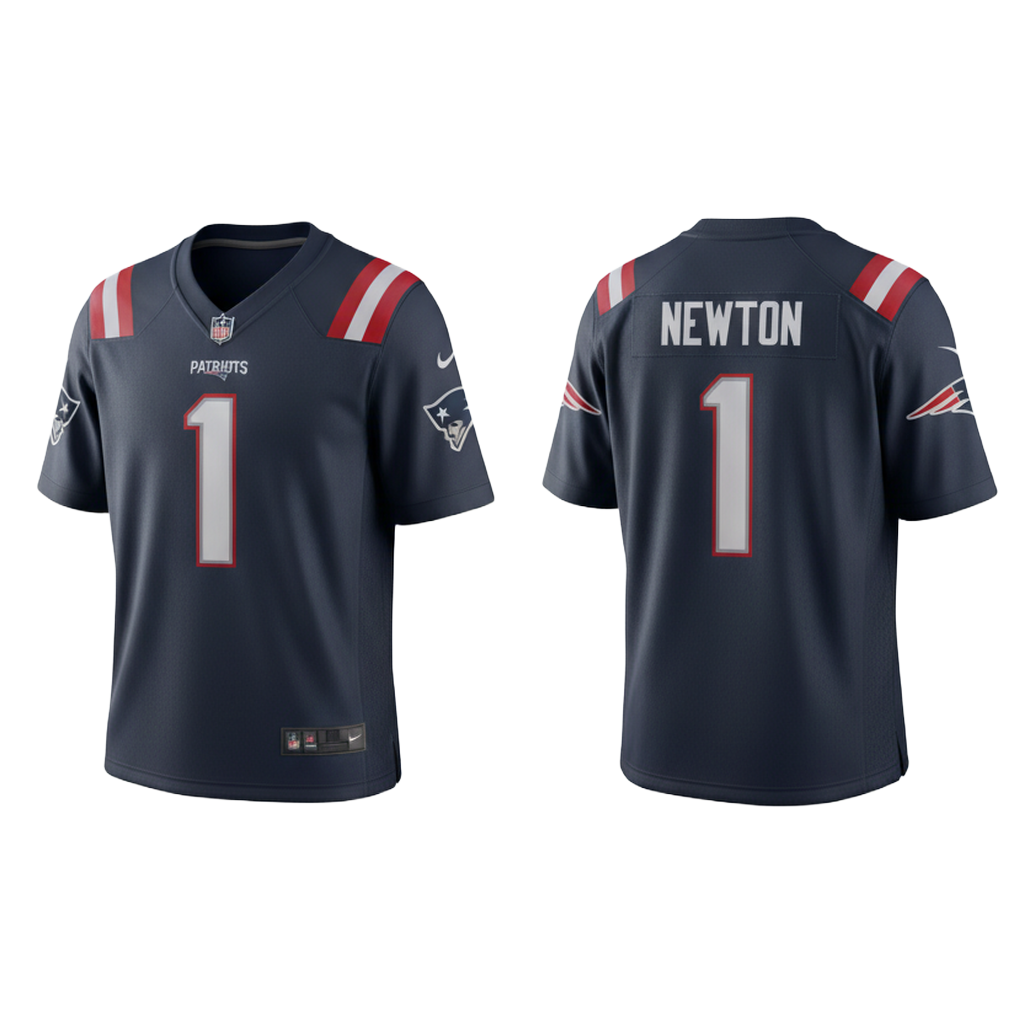 NFL New England Patriots Newton Jersey