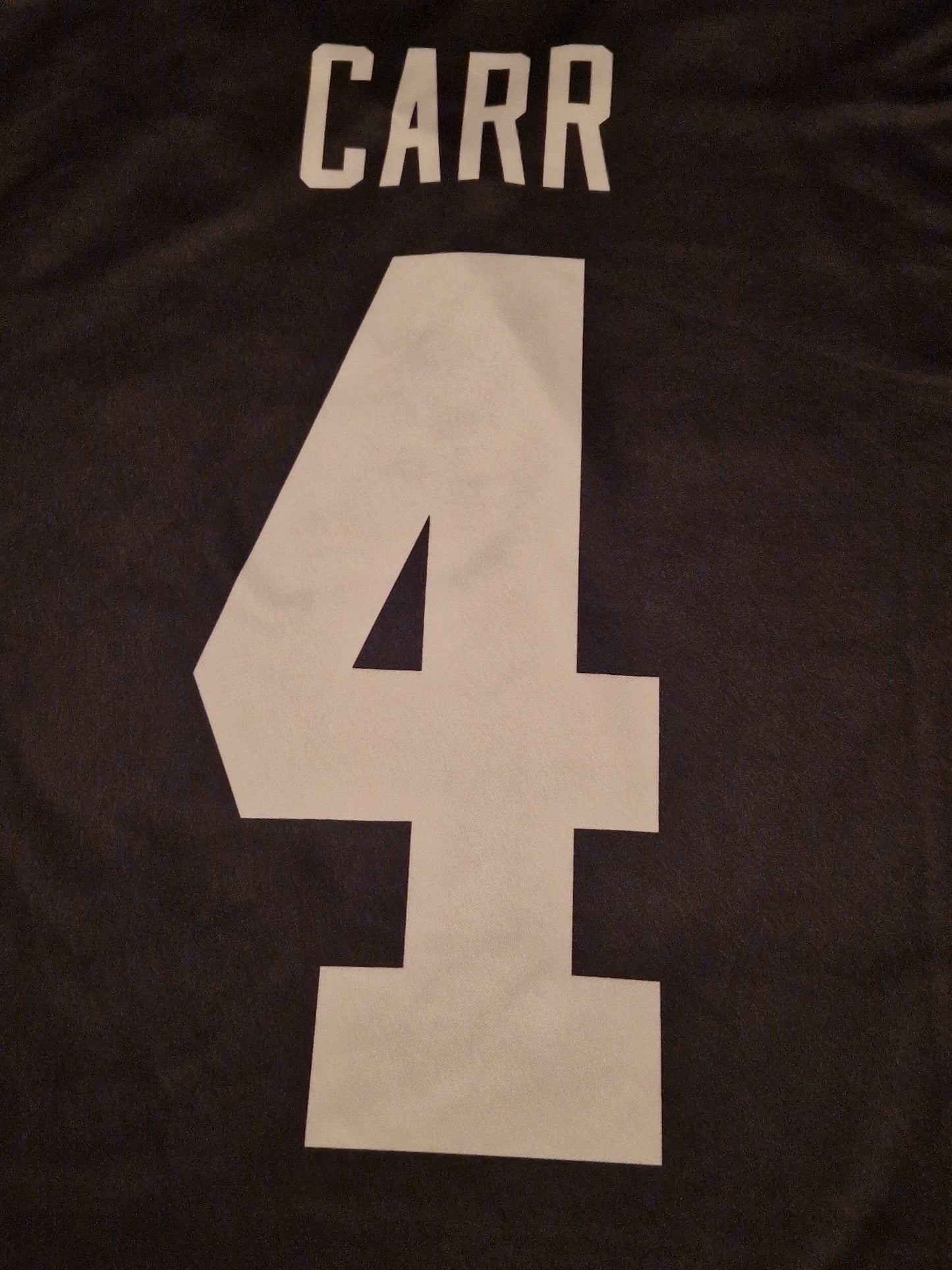 NFL Oakland Raiders Carr Jersey