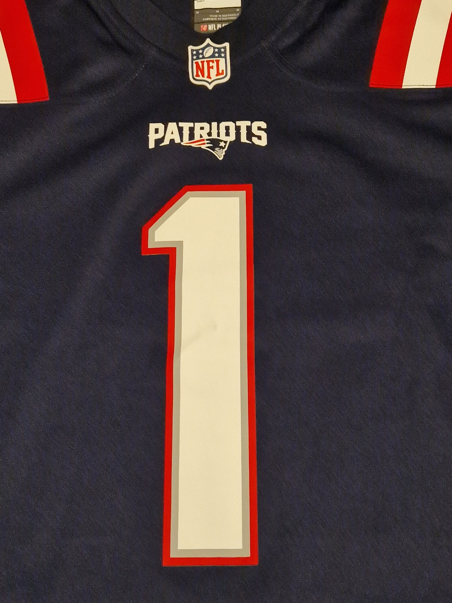 NFL New England Patriots Newton Jersey