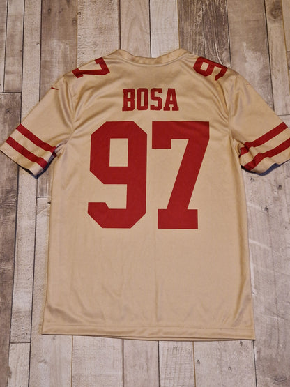 San Francisco 49ers Bosa Gold inverted Jersey